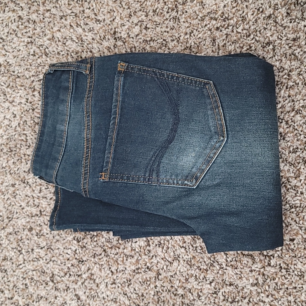 So size 0 dark tint jeans